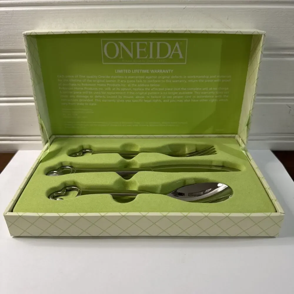 Vintage Oneida Duckling Baby & Child Stainless Steel Flatware Set